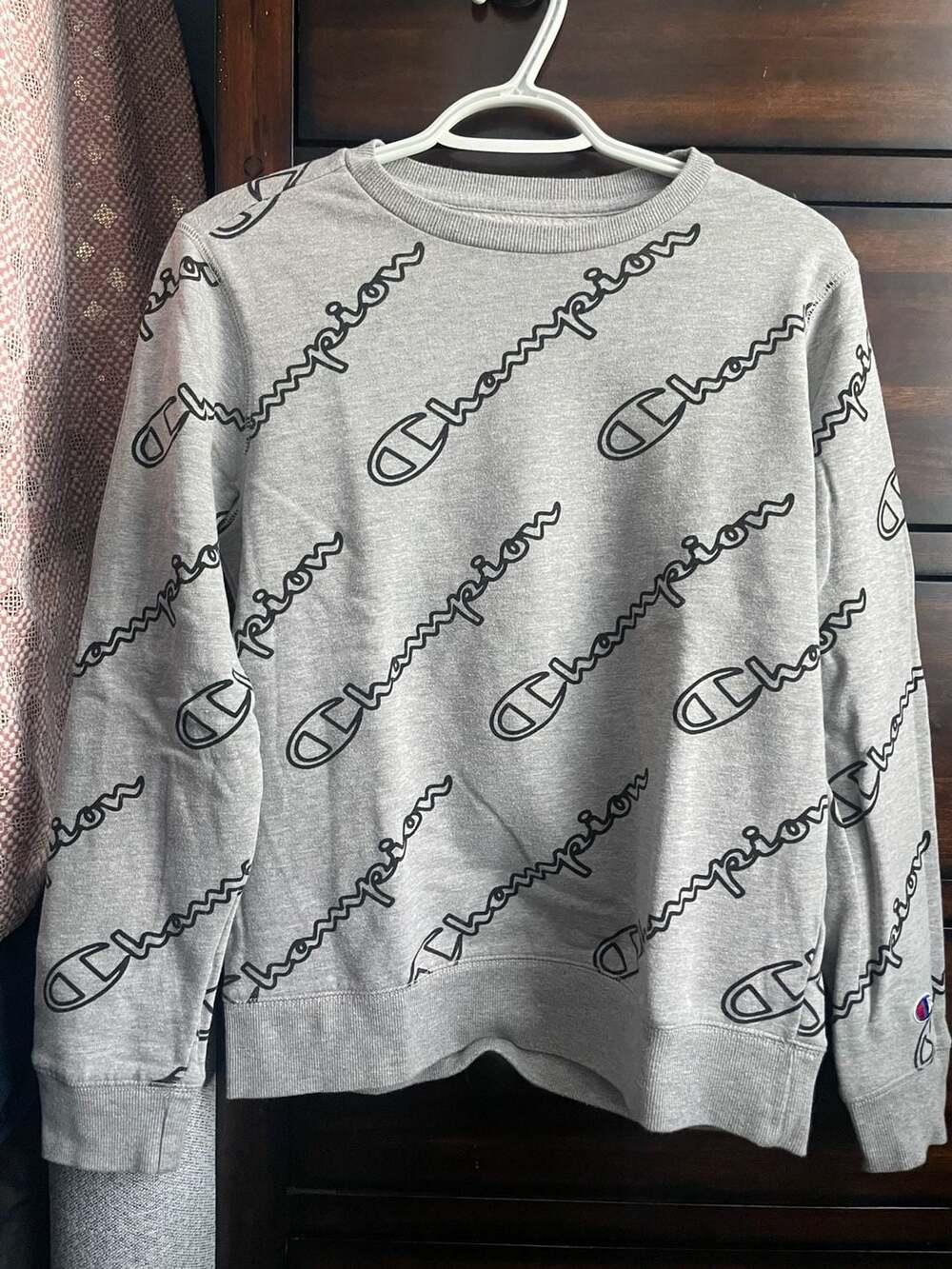 Champion Crew Neck Logo Sweatshirt